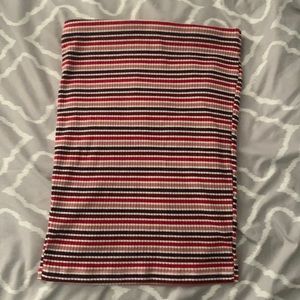 Striped skirt